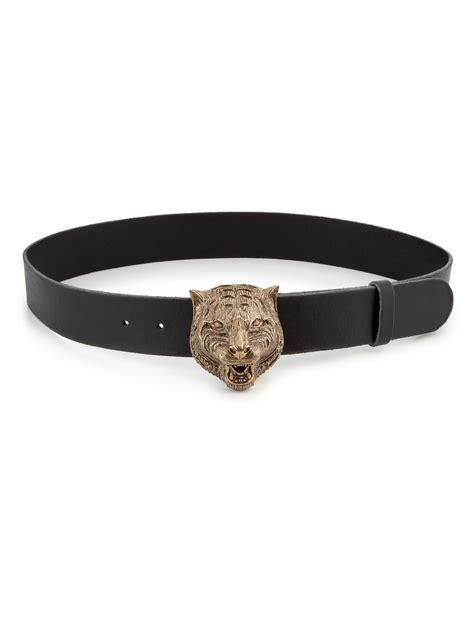 gucci tiger head leather belt|Gucci tiger head belt kit.